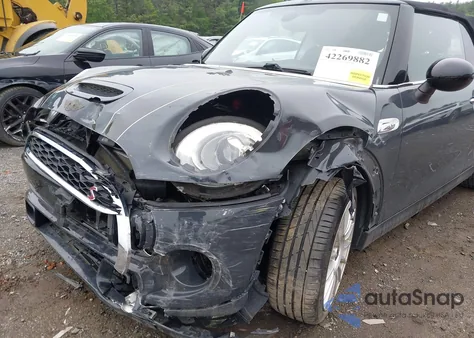 2017 Mini Convertible Cooper S из США, поврежденный, VIN WMWWG9C39H3D22503